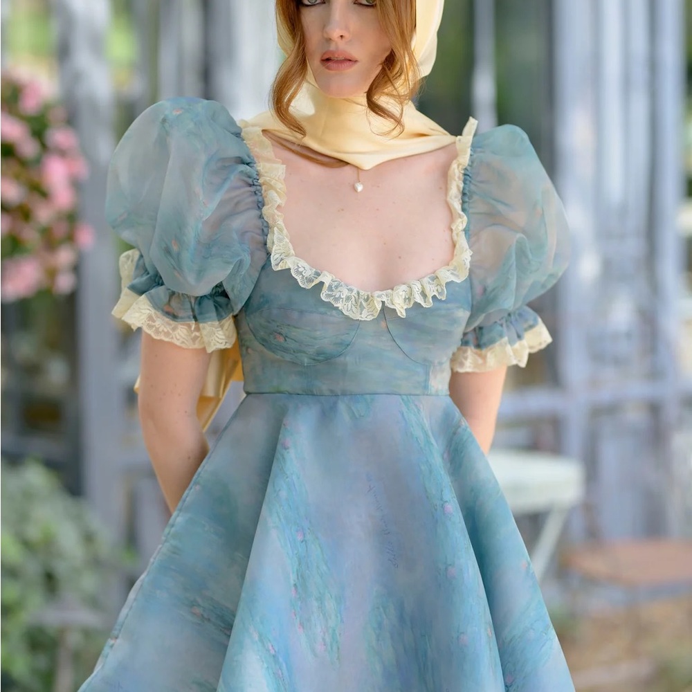 NWT Limited edition Monet lace selkie gown XL - Picture 11 of 11